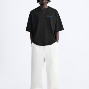 CAMISETA ESTAMPADOS CONTRASTE