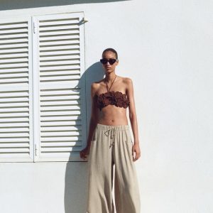 PANTALÓN ANCHO CINTURA ELÁSTICA