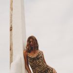 VESTIDO TUL ESTAMPADO LEOPARDO