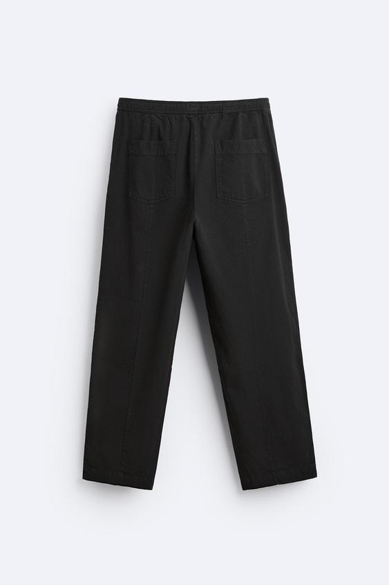 PANTALÓN WIDE FIT CINTURA JOGGER