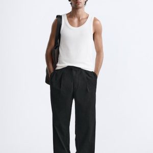 PANTALÓN WIDE FIT CINTURA JOGGER